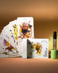 Mini perfume spray Tubéreuse Trianon with Oracle du Jardin card – Well-being gift set for Mother's Day by Le Jardin Retrouvé